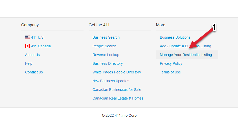 Directory 411 reverse discount lookup