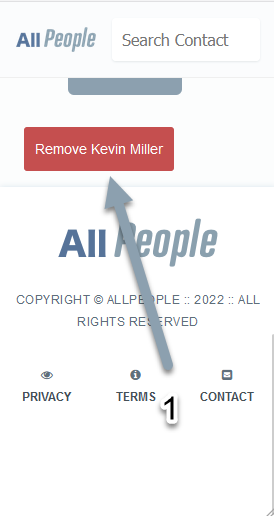 Step 4 AllPeople Removal