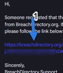 Step 4 BreachDirectory Removal