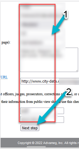 Step 5 CityData Removal