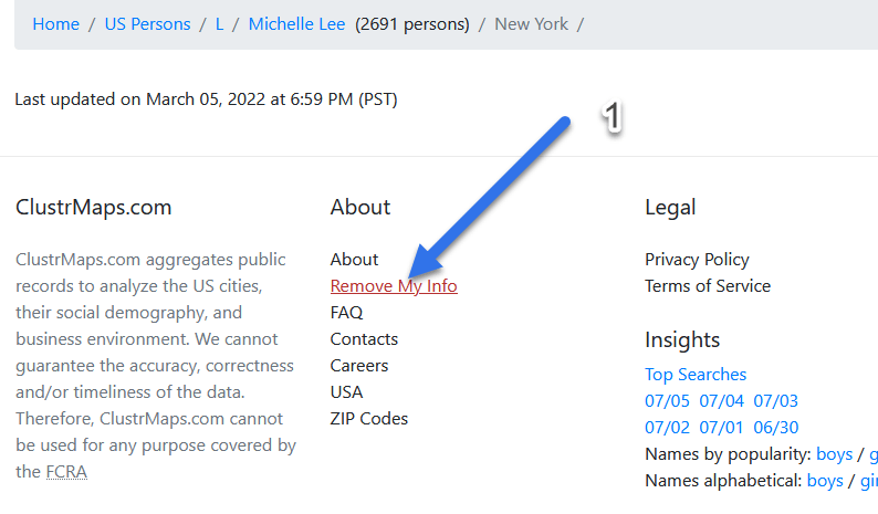 How To Opt Out Of ClustrMaps