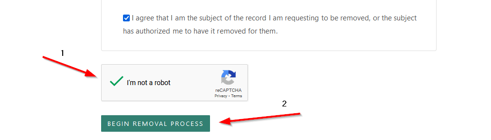 Step 4 Fast People Search Removal