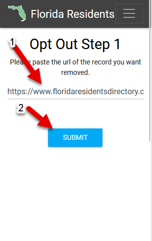 Step 4 FloridaResidentsDirectory Removal