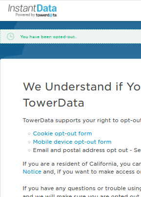 Step 3 InstantData Removal