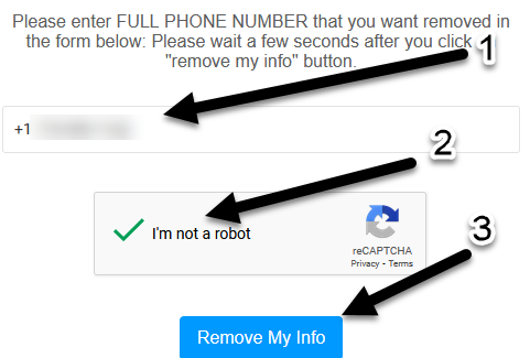 Step 3 NumLookUp Removal