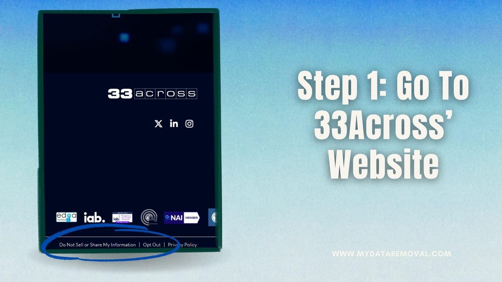 Step 1_ Go To 33Across’ Website